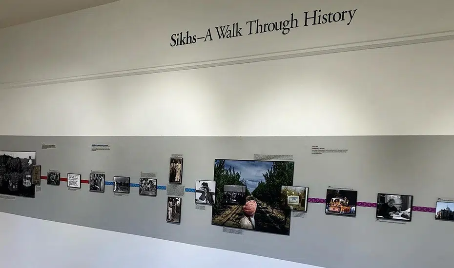 A selection of spectacular Artworks ranging from the classic to contemporary make this an exhibit you should not miss. In addition to the art is a comprehensive timeline giving us an overview of Sikh history in America.